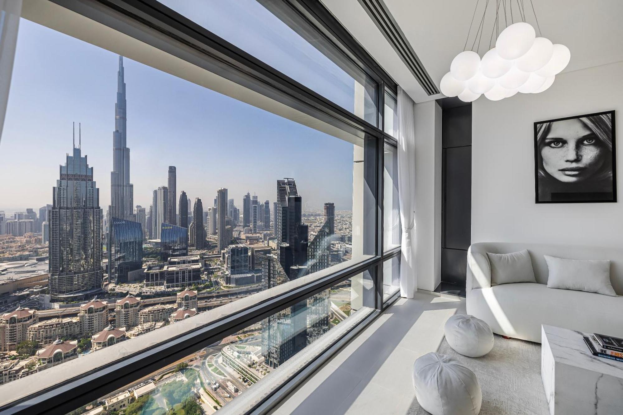 1Br Burj Khalifa View Index Tower Difc Dubai Exterior foto